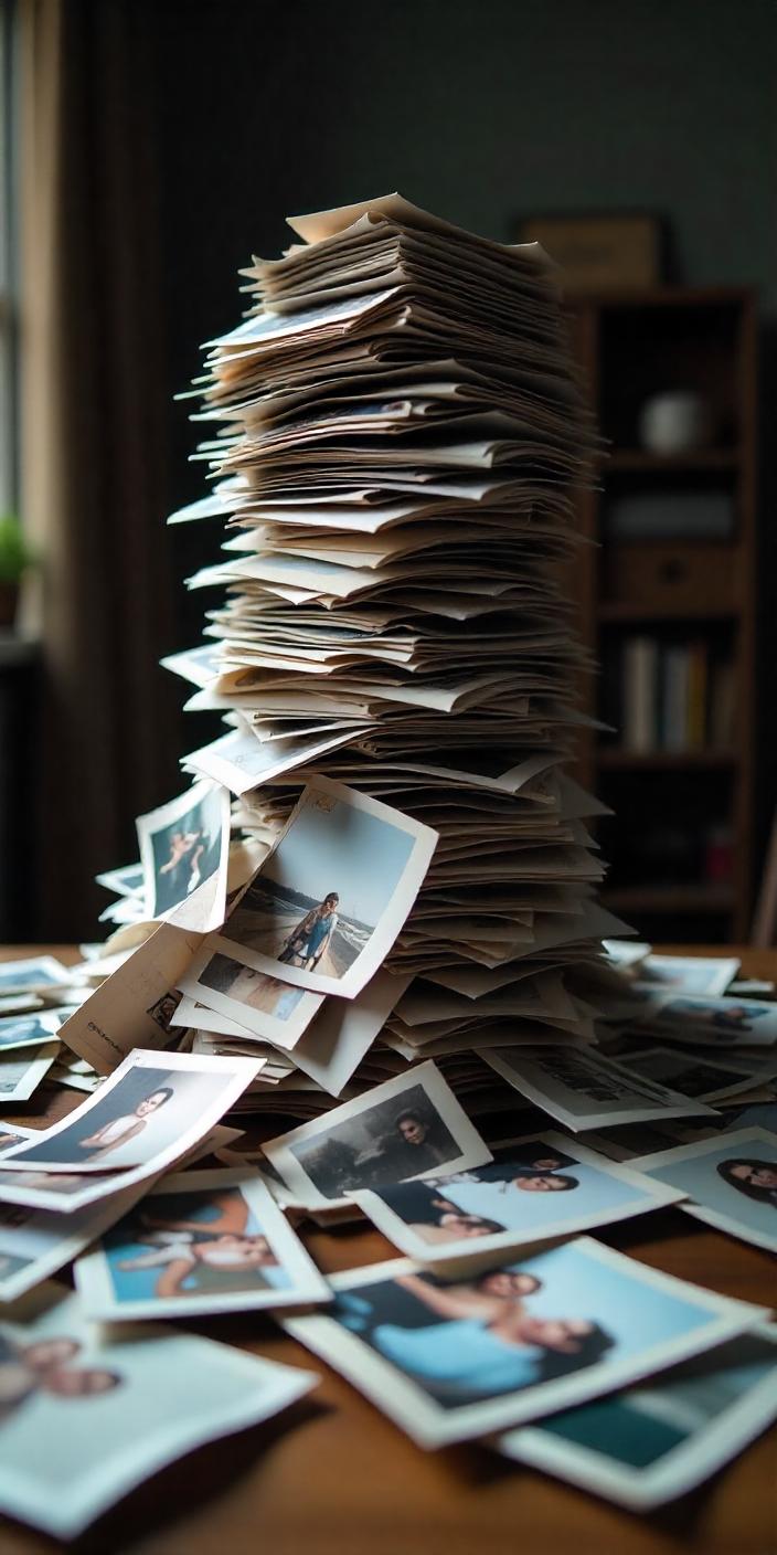 mucchio di fotografie